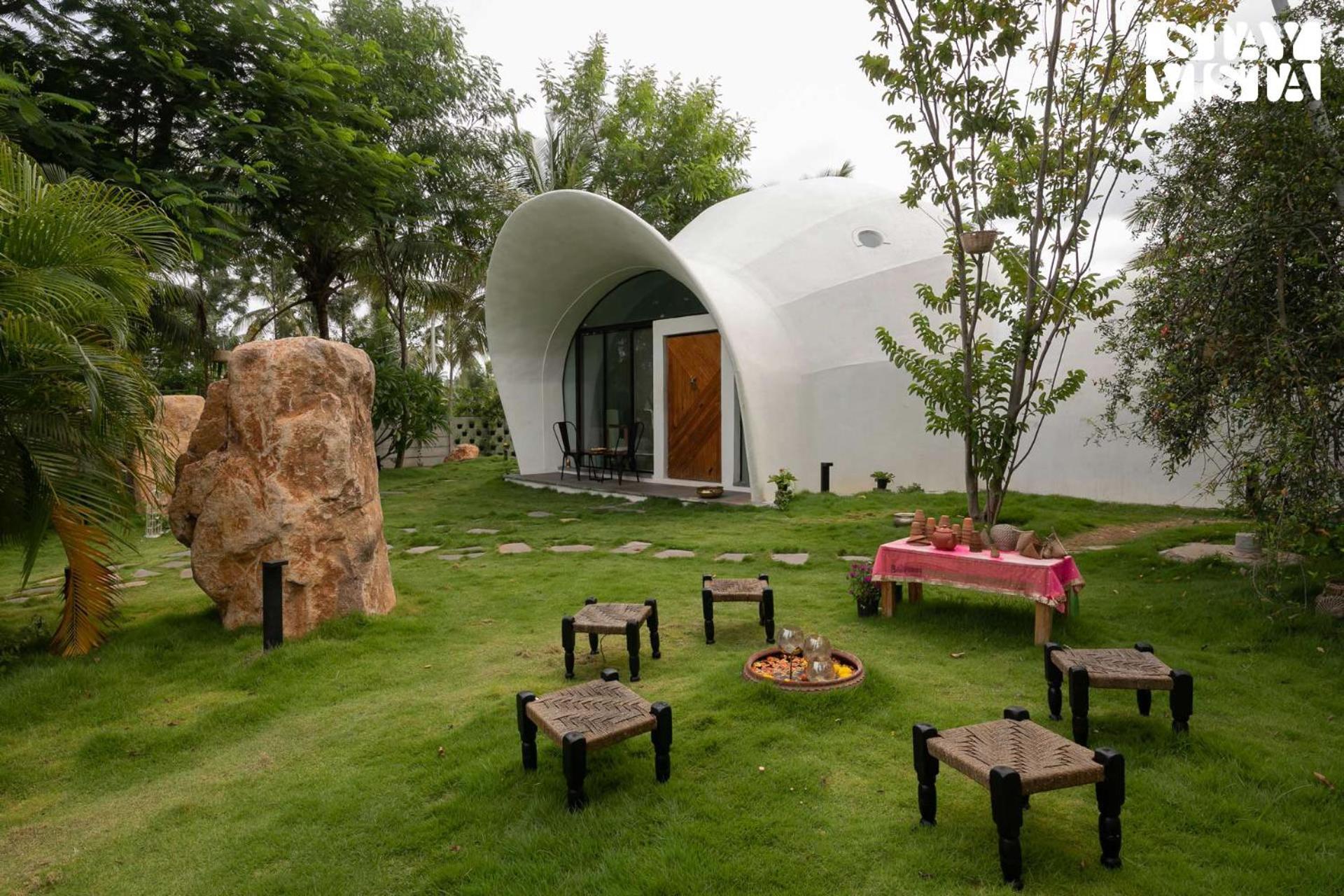 Stayvista At Shwaas Mysore With Private Pool المظهر الخارجي الصورة