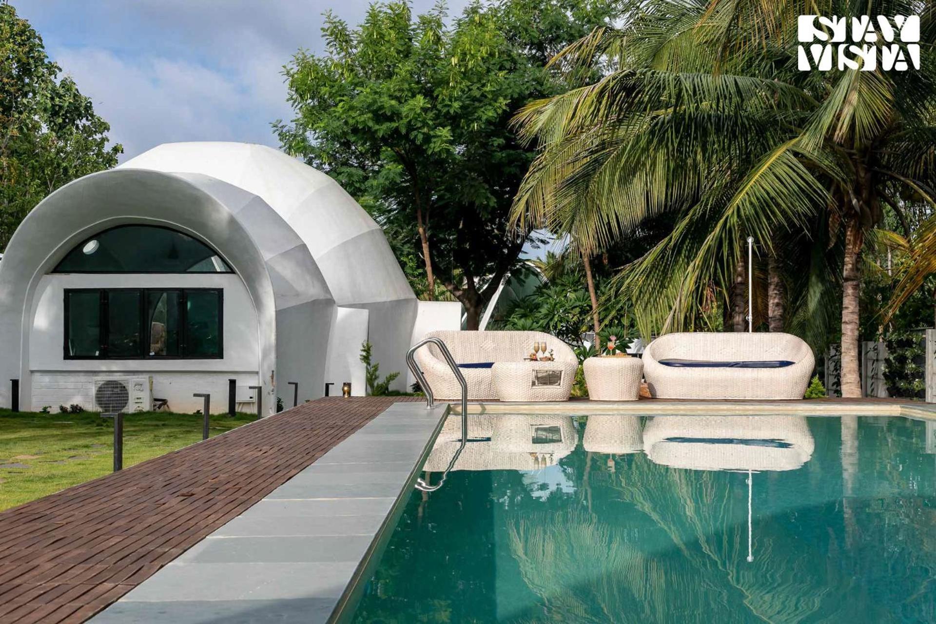 Stayvista At Shwaas Mysore With Private Pool المظهر الخارجي الصورة