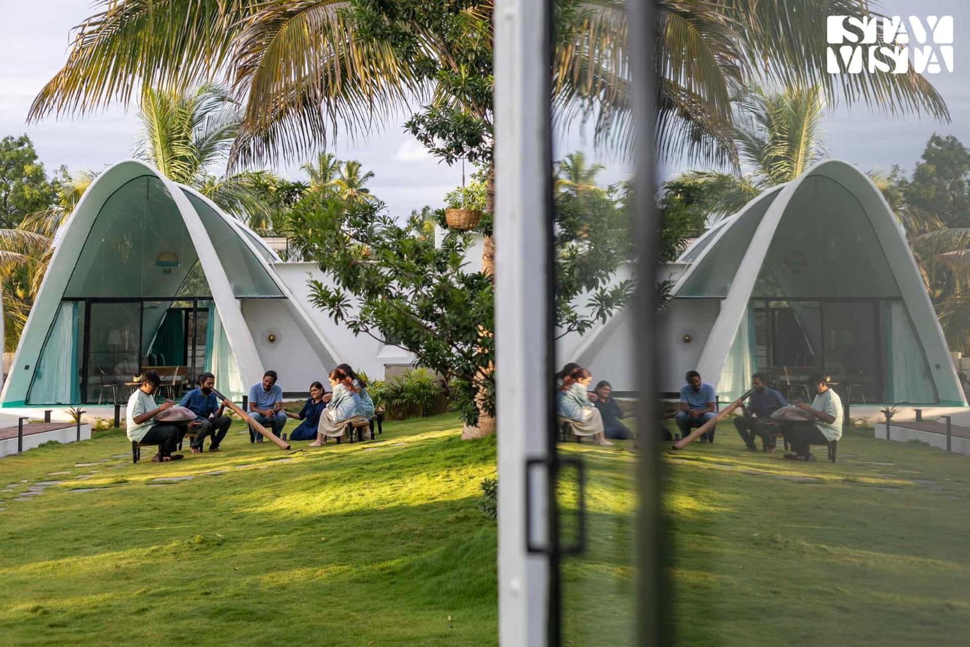 Stayvista At Shwaas Mysore With Private Pool المظهر الخارجي الصورة