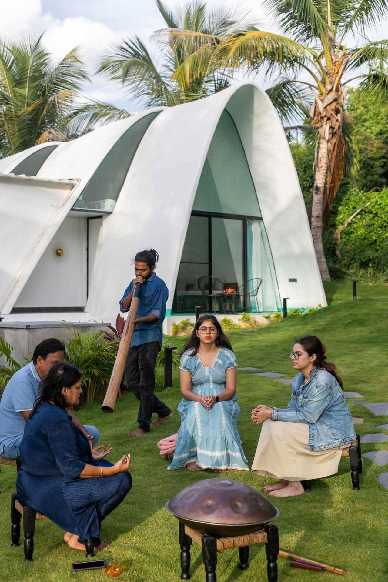 Stayvista At Shwaas Mysore With Private Pool المظهر الخارجي الصورة